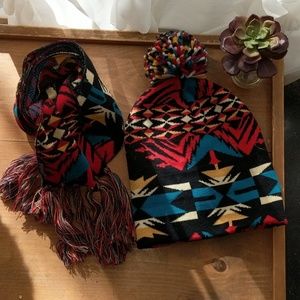 Hat and scarf